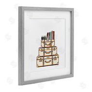 Amanda Greenwood | Symmetrical Stacked Suitcases