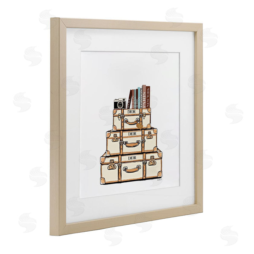 Amanda Greenwood | Symmetrical Stacked Suitcases