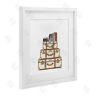 Amanda Greenwood | Symmetrical Stacked Suitcases