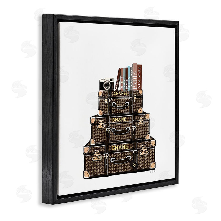 Amanda Greenwood | Piled Luxury Suitcases