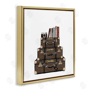 Amanda Greenwood | Piled Luxury Suitcases