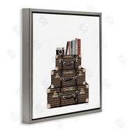 Amanda Greenwood | Piled Luxury Suitcases