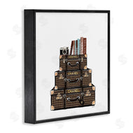 Amanda Greenwood | Piled Luxury Suitcases