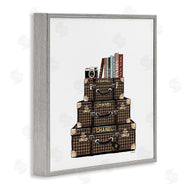Amanda Greenwood | Piled Luxury Suitcases