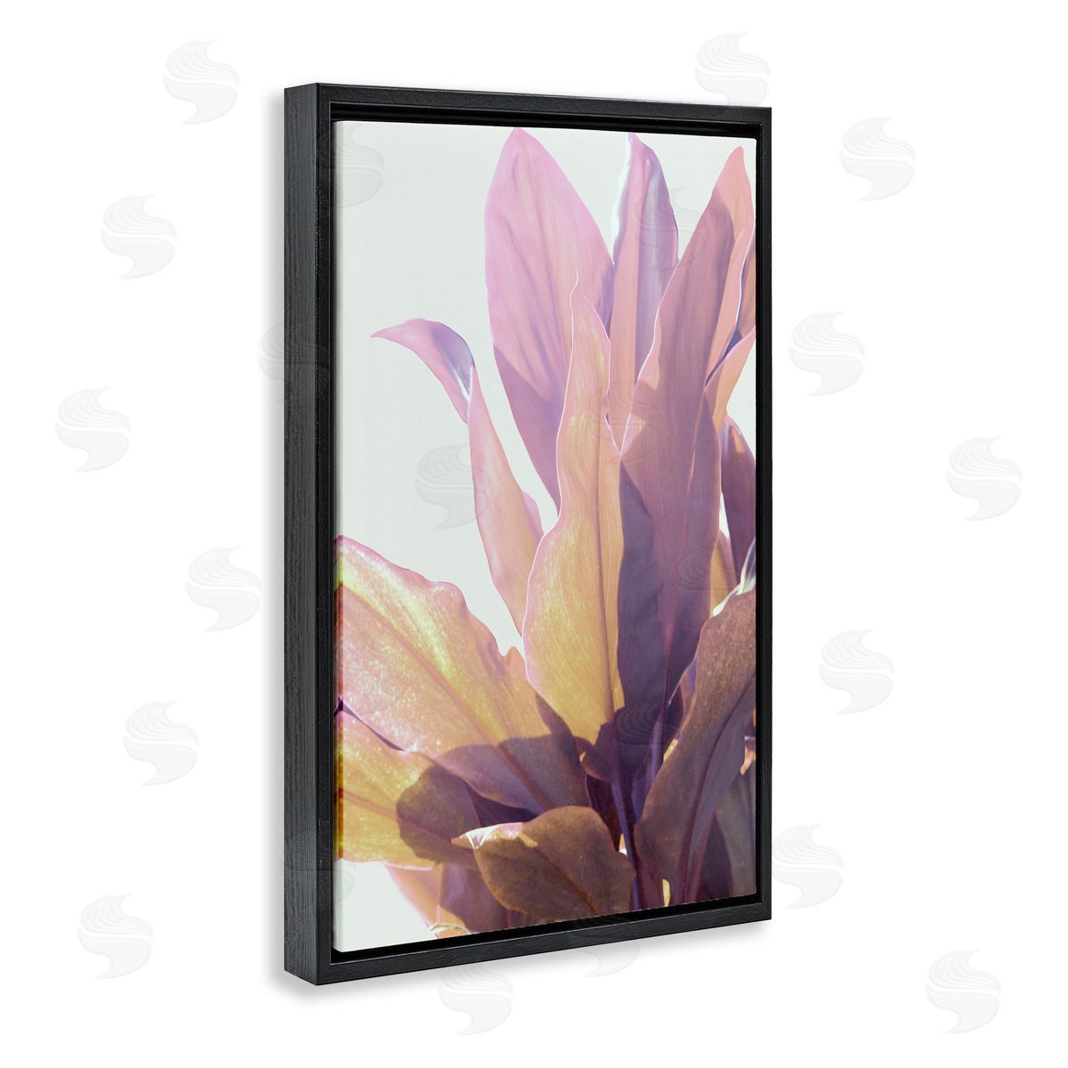 Gemma Bardot Leafy Sunlit Plant Canvas Wall Art Print