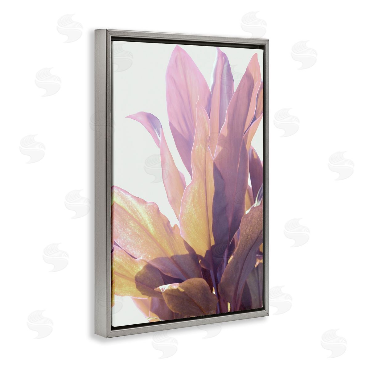 Gemma Bardot Leafy Sunlit Plant Canvas Wall Art Print