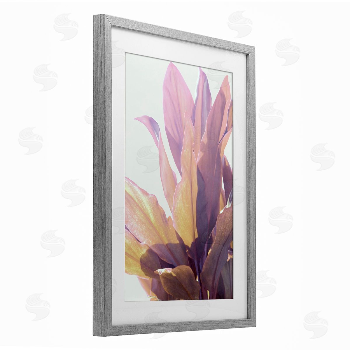 Gemma Bardot Leafy Sunlit Plant Canvas Wall Art Print