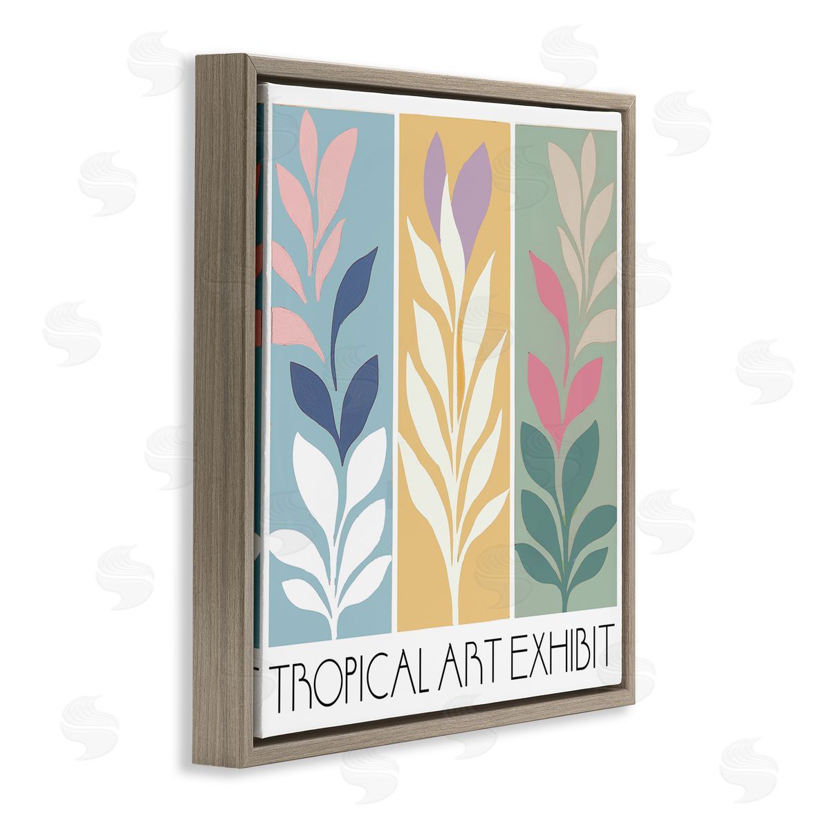 Annabelle Hall Tropical Jungle Exhibit Canvas Wall Art Print