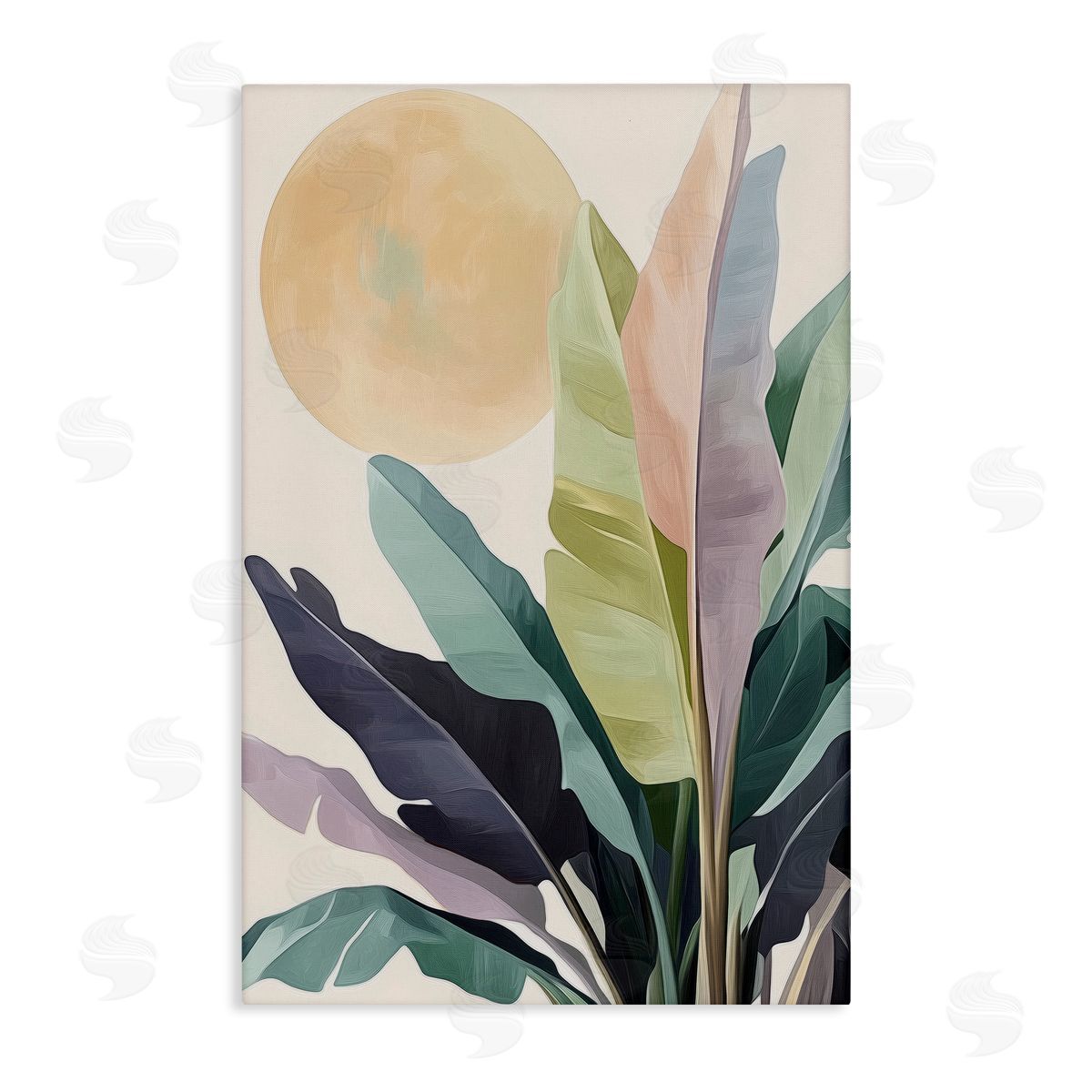 Annabelle Hall You And The Moon Canvas Wall Art Print