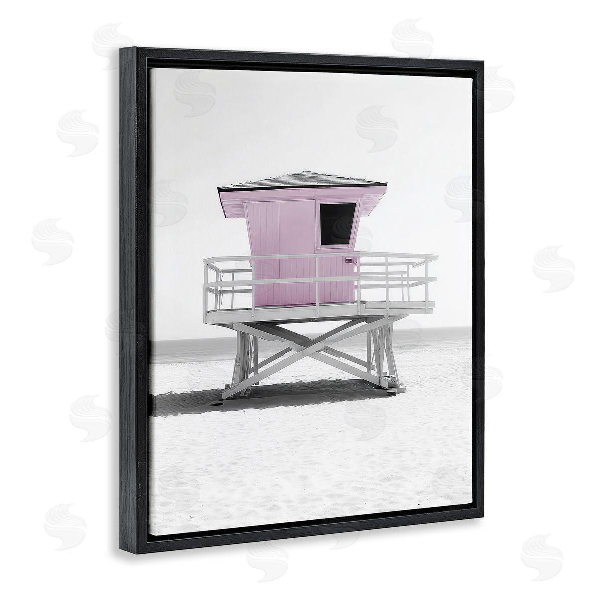 Annabelle Hall Lifeguard Station Candy Canvas Wall Art Print