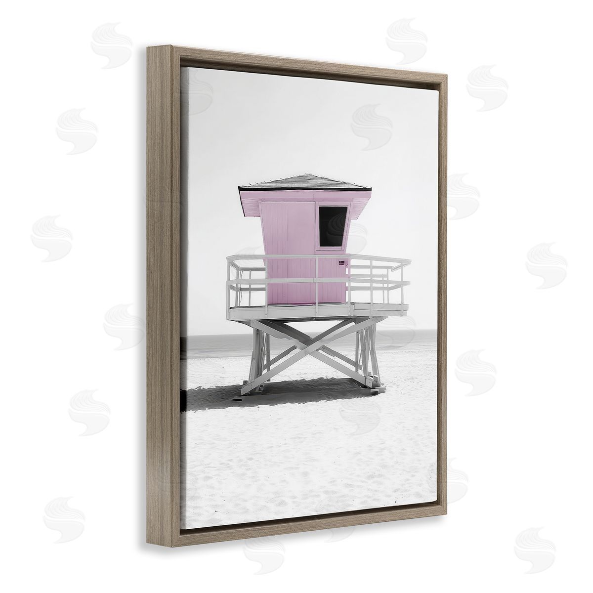 Annabelle Hall Lifeguard Station Candy Canvas Wall Art Print