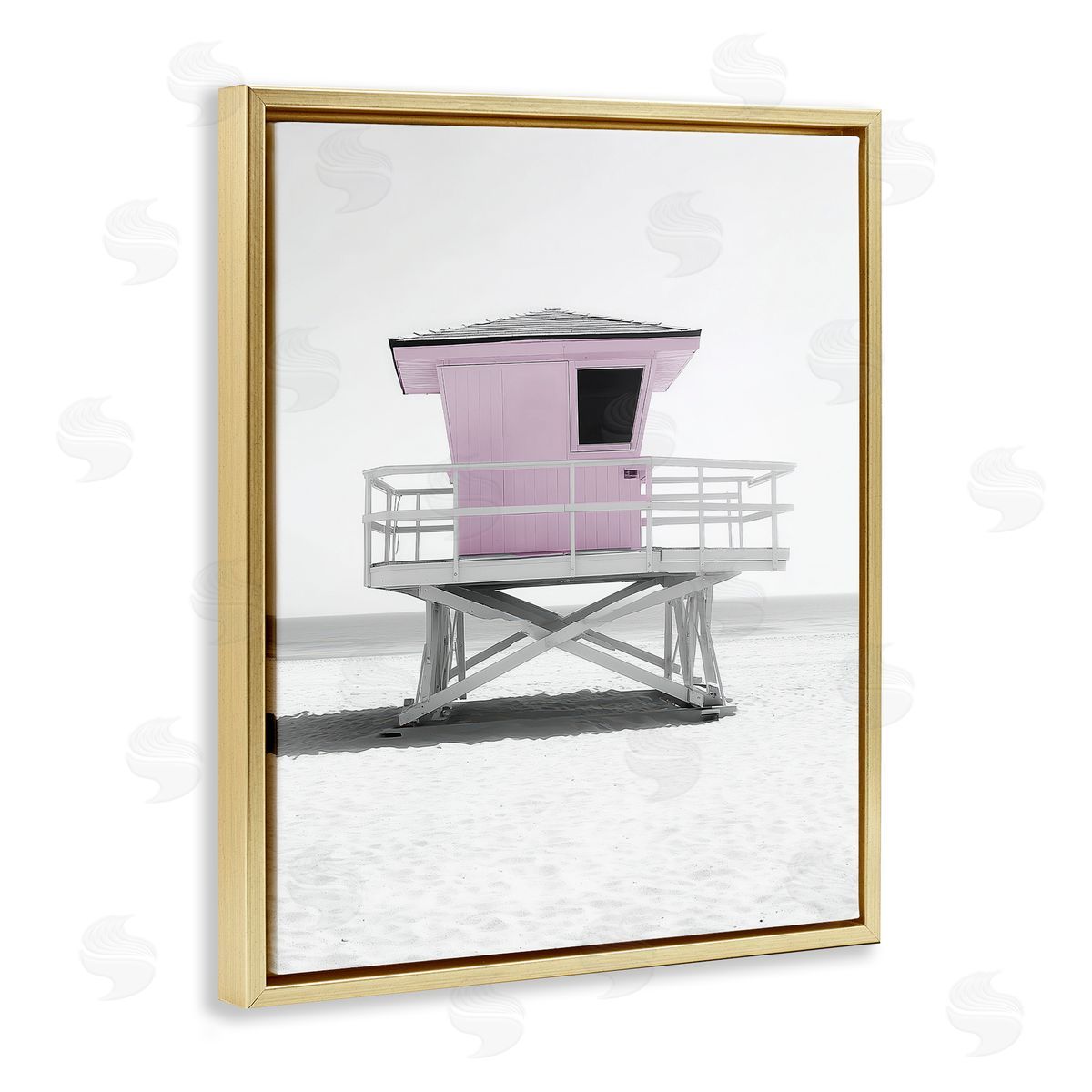 Annabelle Hall Lifeguard Station Candy Canvas Wall Art Print