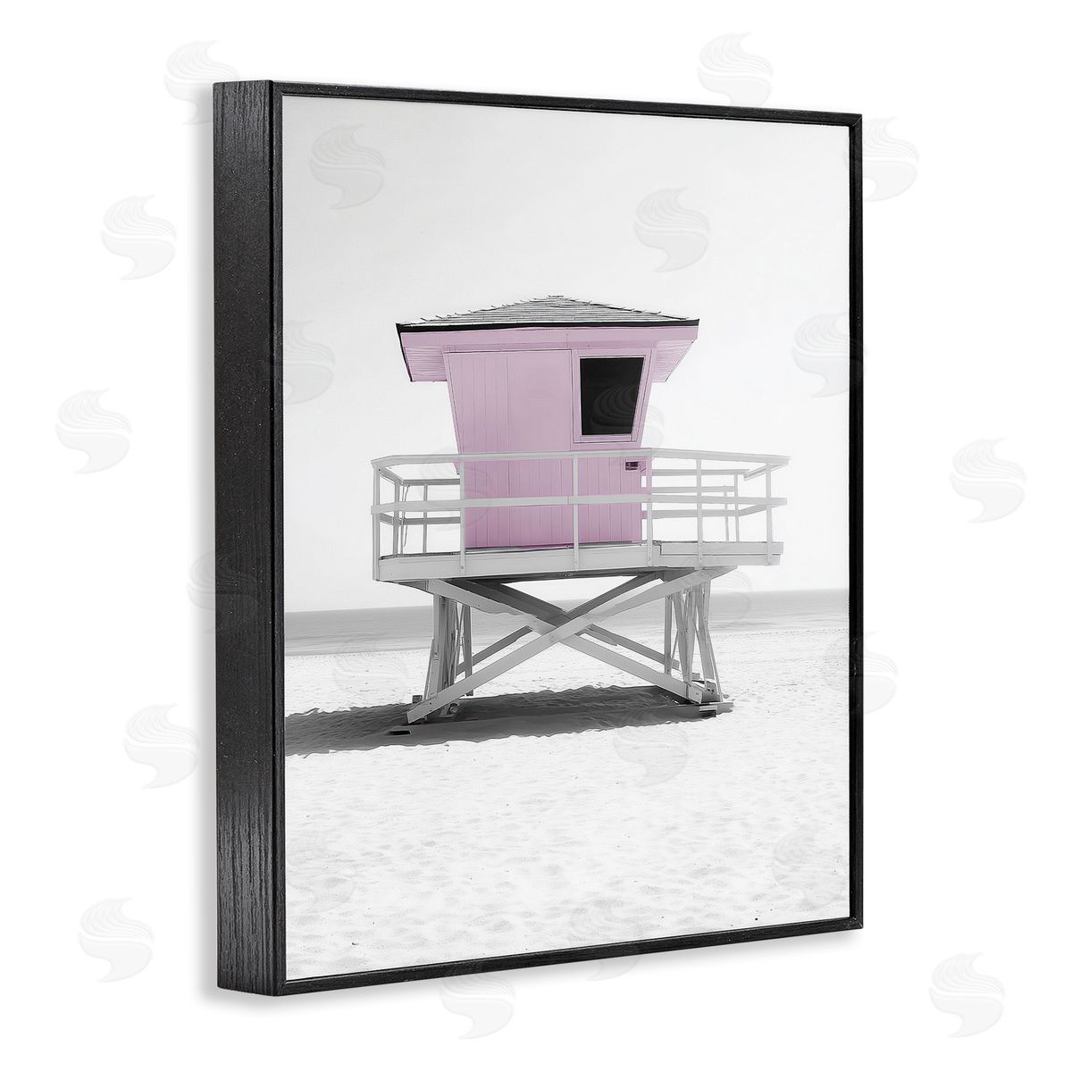 Annabelle Hall Lifeguard Station Candy Canvas Wall Art Print