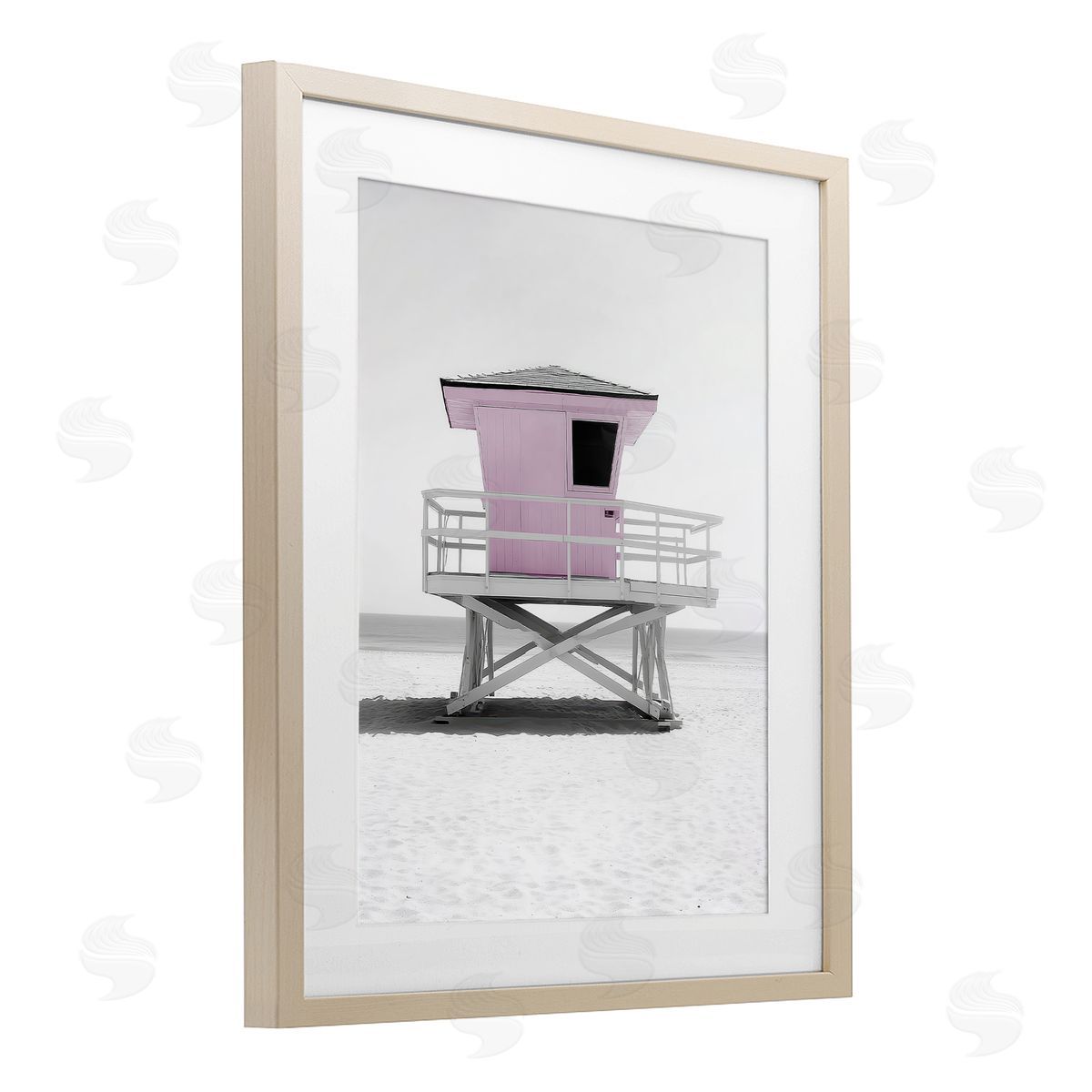Annabelle Hall Lifeguard Station Candy Canvas Wall Art Print