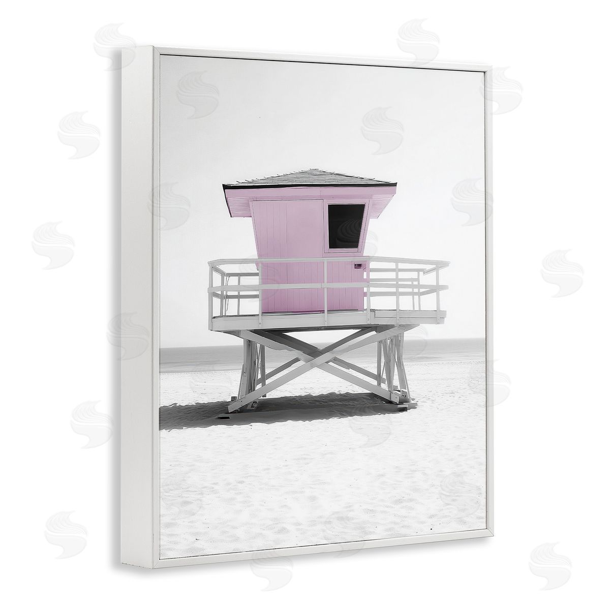 Annabelle Hall Lifeguard Station Candy Canvas Wall Art Print