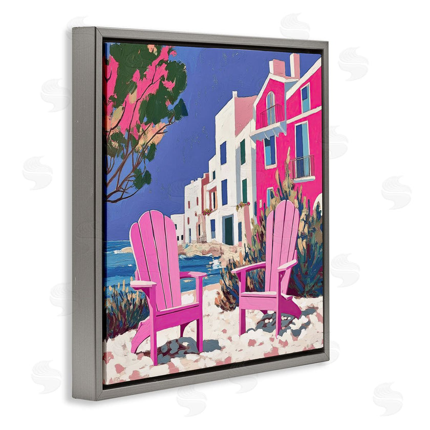 Annabelle Hall | Beach Chair Meetup in Pink