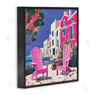 Annabelle Hall | Beach Chair Meetup in Pink