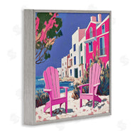 Annabelle Hall | Beach Chair Meetup in Pink