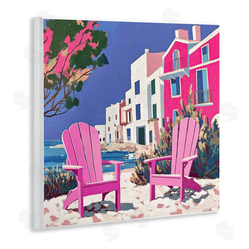 Annabelle Hall | Beach Chair Meetup in Pink