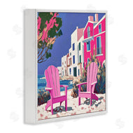 Annabelle Hall | Beach Chair Meetup in Pink