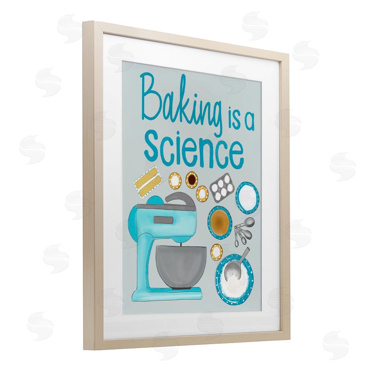 Christine Becker Baking Is A Science Canvas Wall Art Print