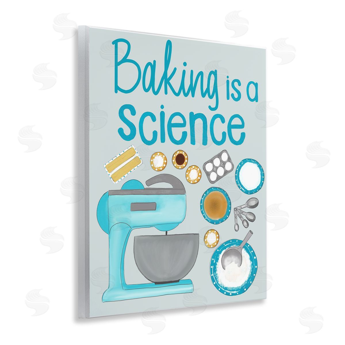 Christine Becker Baking Is A Science Canvas Wall Art Print