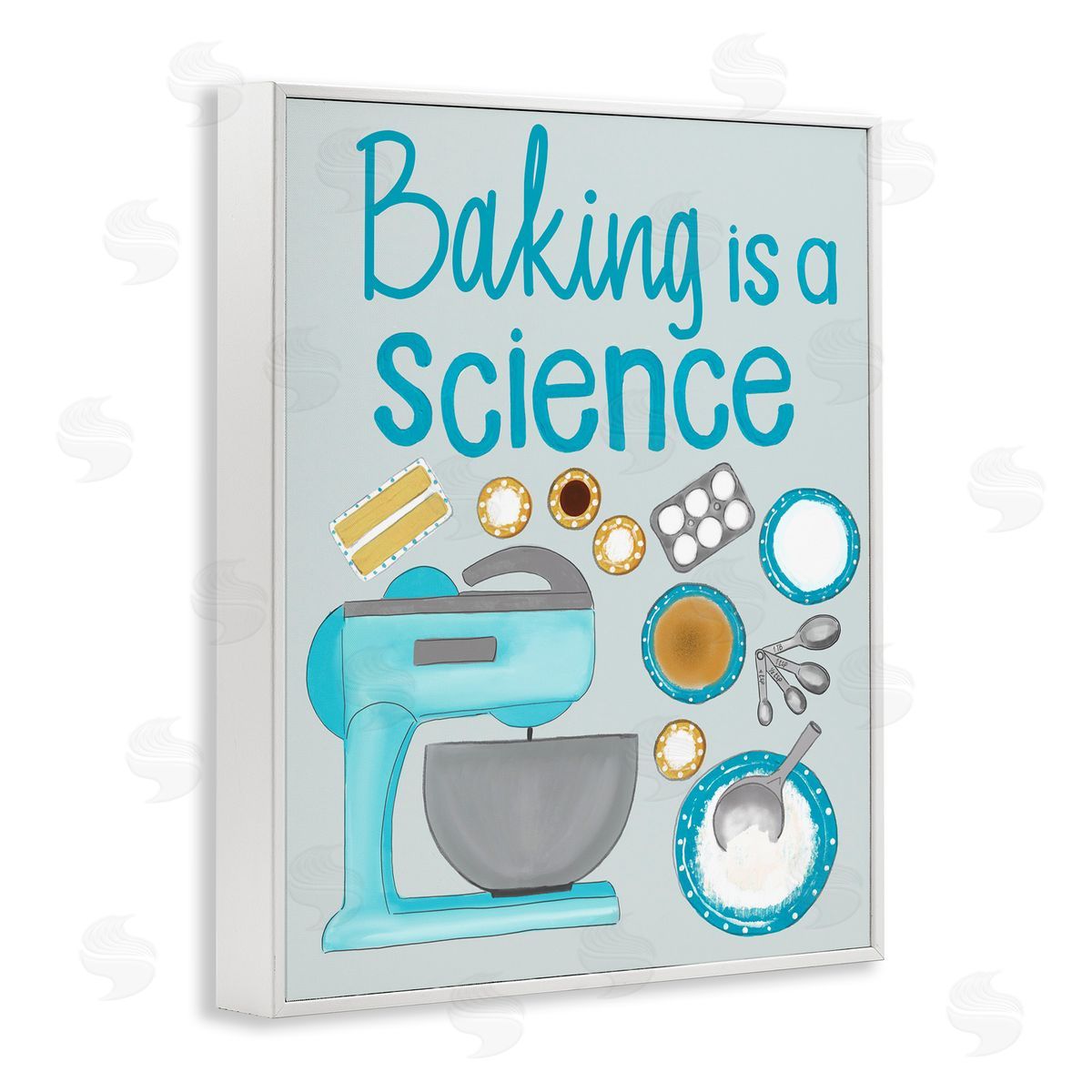 Christine Becker Baking Is A Science Canvas Wall Art Print