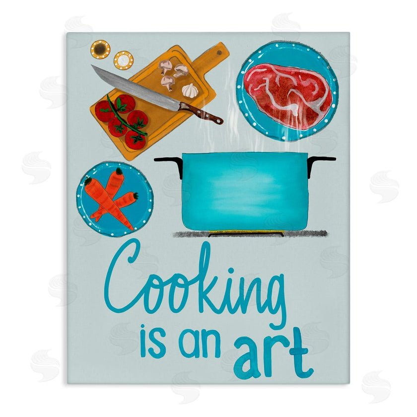 Christine Becker | Cooking Is An Art Phrase