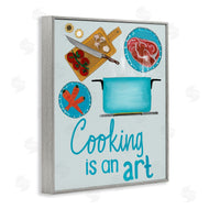 Christine Becker | Cooking Is An Art Phrase