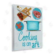 Christine Becker | Cooking Is An Art Phrase
