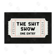 Lettered and Lined | Funny Bathroom Ticket