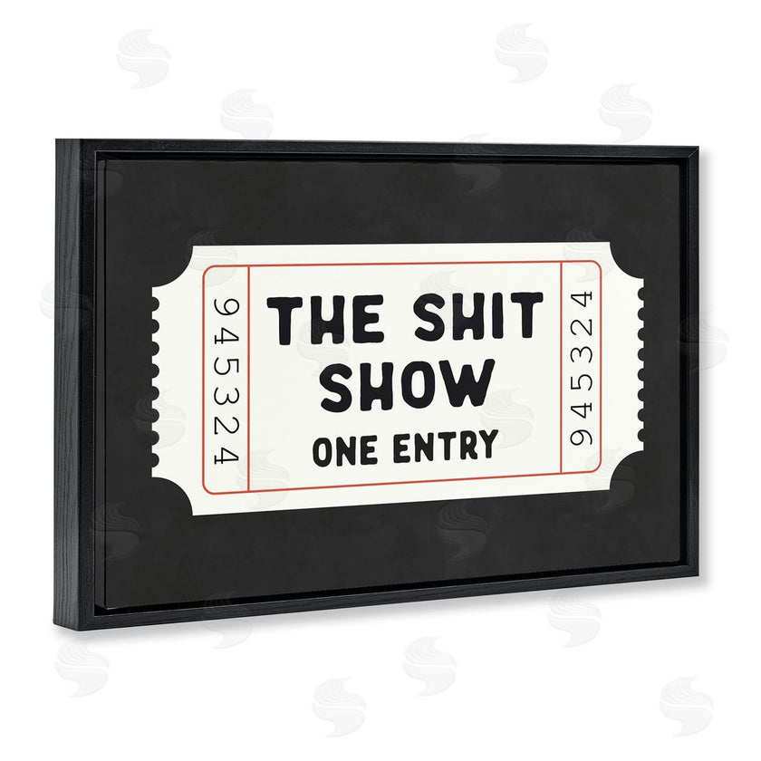 Lettered and Lined | Funny Bathroom Ticket