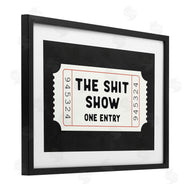 Lettered and Lined | Funny Bathroom Ticket