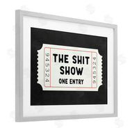 Lettered and Lined | Funny Bathroom Ticket
