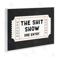 Lettered and Lined | Funny Bathroom Ticket