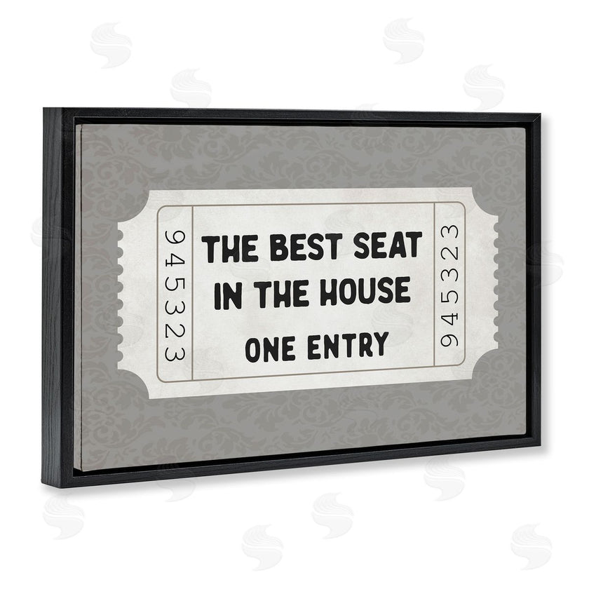 Lettered and Lined | Best Seat In House Bathroom