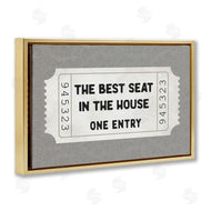 Lettered and Lined | Best Seat In House Bathroom