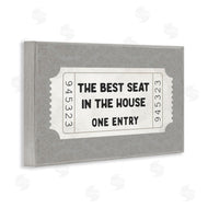Lettered and Lined | Best Seat In House Bathroom