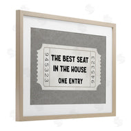 Lettered and Lined | Best Seat In House Bathroom