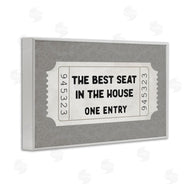 Lettered and Lined | Best Seat In House Bathroom