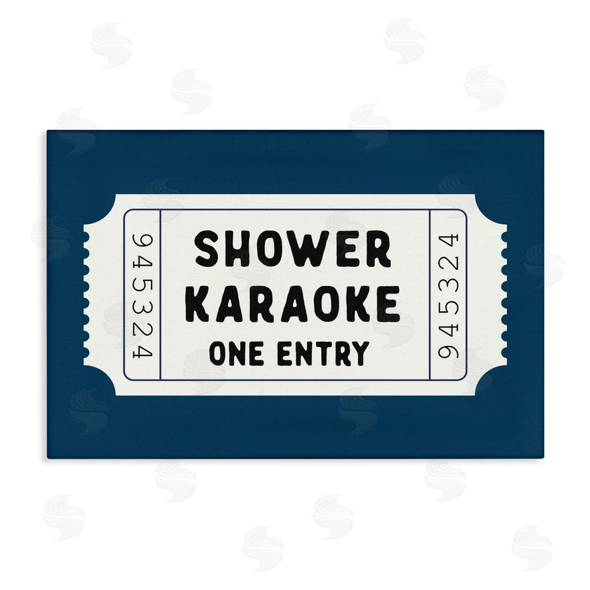 Lettered and Lined | Shower Karaoke Bathroom Humor