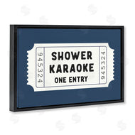 Lettered and Lined | Shower Karaoke Bathroom Humor