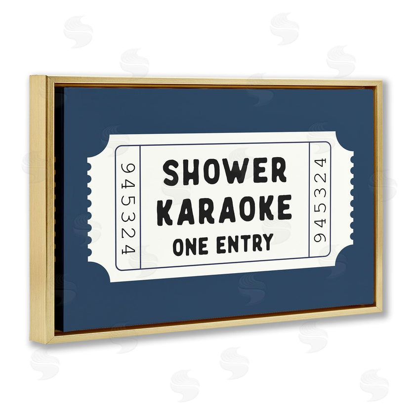 Lettered and Lined | Shower Karaoke Bathroom Humor