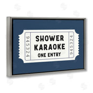 Lettered and Lined | Shower Karaoke Bathroom Humor