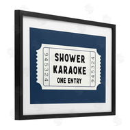 Lettered and Lined | Shower Karaoke Bathroom Humor