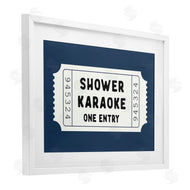 Lettered and Lined | Shower Karaoke Bathroom Humor