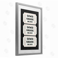 Lettered and Lined | Shower Karaoke Ticket Stubs