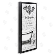 Lettered and Lined | Ornate French Bathtub