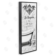 Lettered and Lined | Ornate French Bathtub