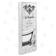 Lettered and Lined | Ornate French Bathtub